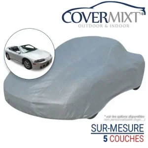 Housse protection voiture sur-mesure Mitsubishi Eclipse cabriolet de (1995/1999) - Covermixt - Expédition immédiate