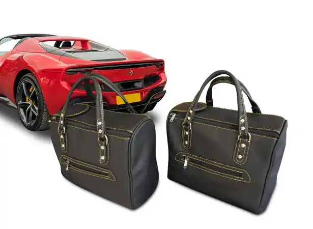 Meilleure vente - Bagagerie sur-mesure Ferrari 296 GTS cabriolet (derrière les sièges)